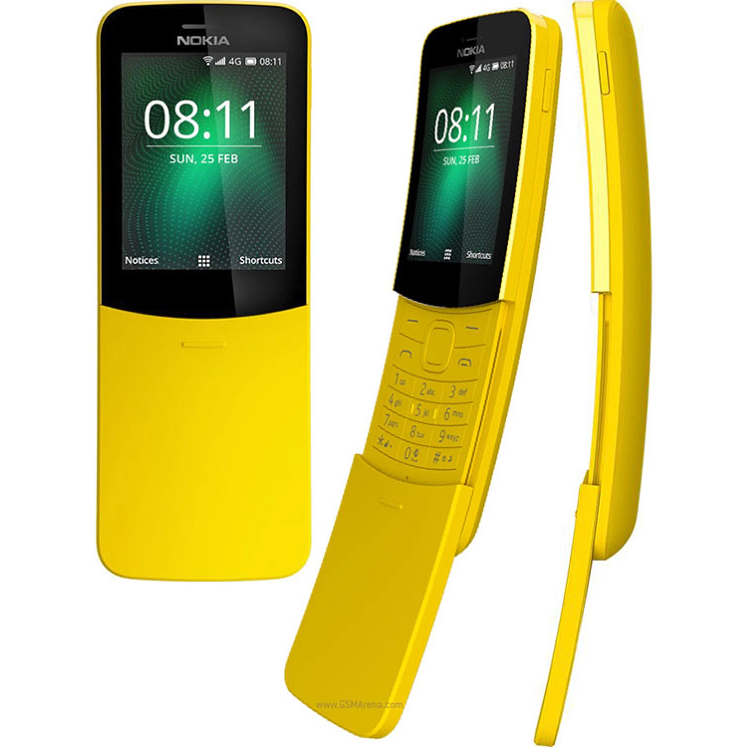 Мобильный Телефон Nokia 8110 DS TA-1048 Yellow – Купить В Интернет.