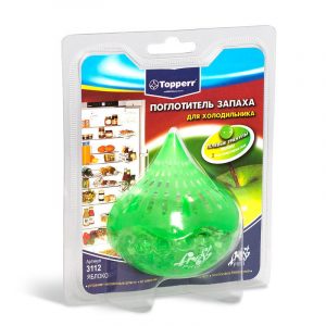 Поглотитель запаха Topperr для холодильника гелевый (Яблоко)