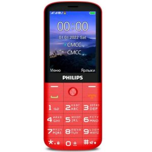 Сотовый телефон Philips E227 Xenium Red