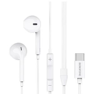 Наушники вкладыши Type-C разъём Borofone BM27 (White)