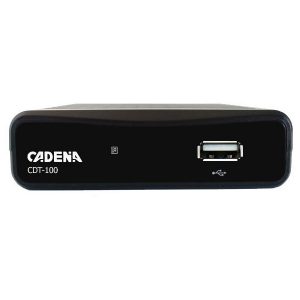 Ресивер-тюнер DVB-T2 Cadena CDT-100 (+ТС)