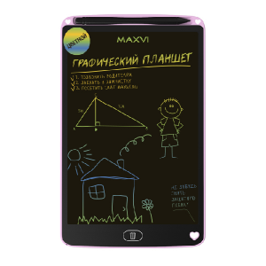 Планшет Maxvi MGT-02C Pink