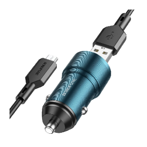 АЗУ Borofone BZ19A 1USB быстрая зарядка для Type-C (Sapphire Blue)