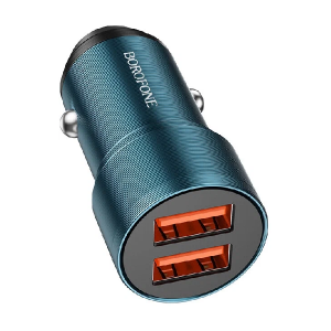 АЗУ 2USB 2.4A W12 Borofone BZ19 (Sapphire Blue)