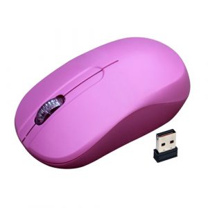 Мышь беспроводная DeTech DE-7099W Pink