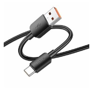 Кабель Hoco X96 USB 3.0A 60W для Type-C Type-C ПВХ 1м (Black)