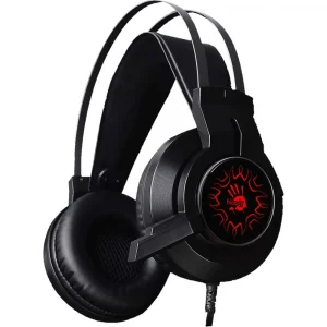 Наушники с микрофоном A4Tech Bloody J437 черный 1.8м мониторные USB (J437)