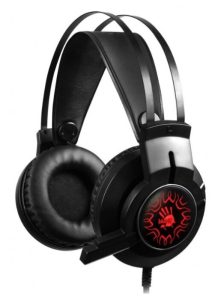 Наушники с микрофоном A4Tech Bloody J437 черный 1.8м мониторные USB (J437)