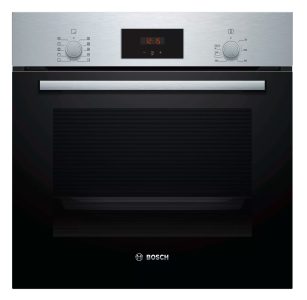 Духовой шкаф Электрический Bosch HBF154YS0 черный/серебристый