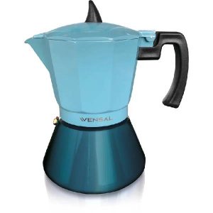 Кофеварка гейзерная Vensal 3203VS-GN на 9 чашек
