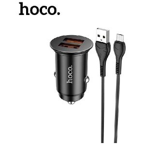 АЗУ Hoco NZ1 2USB 3.0A QC3.0 36W для micro USB (Black)