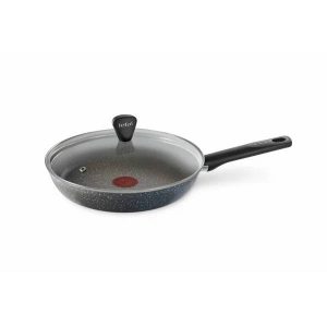 Сковорода Tefal Natural Cook 04211926 круглая 26см руч.:несъем. (с крышкой) серый (9100046101)