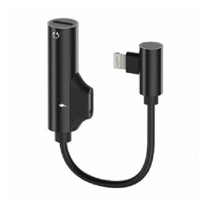 Адаптер OLMIO аудио DUAL Lightning (аудио+зарядка)