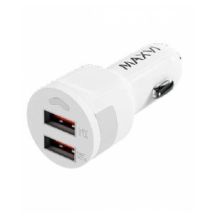 АЗУ Maxvi CCM-522 Plus M white кабель microUSB