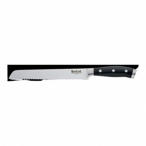 Нож Tefal K1410474 стальной для хлеба лезв.20мм черный