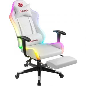 Кресло игровое Defender Watcher RGB Led White