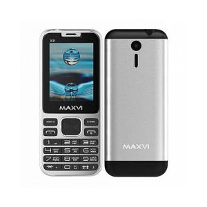 Мобильный телефон MAXVI X10i Metallic Silver