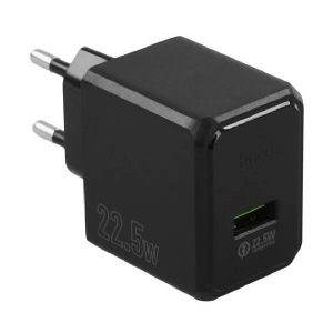 СЗУ Hoco CS17A 1USB 3.0A QC3.0 22.5W быстрая зарядка (Black)